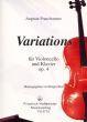 Franchomme Variations G-dur Opus 4 Violoncello und Klavier (Holger Best)