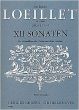 Loeillet Sonaten Op.4 Vol.3 (No.7-9) Altblockflöte[Oboe/Violine]-Bc (Walter Kolneder)