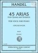 45 Arias vol.1 High Voice