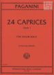 24 Caprices Op.1 Violin solo