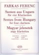 Farkas Scenes from Hungary 4 Clarinets (Score/Parts)