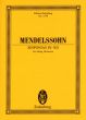 Mendelssohn Sinfonias for Strings No.9 - 12 (String Orchestra) Study Score (Eulenburg)