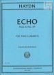 Echo Hob.II:39 2 Clarinets