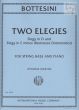 2 Elegies (Elegy in D and Elegy in e-minor