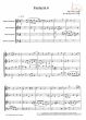 Fantazia 6 for Saxophone quartet (Purcell arranged by Steve Martland) Score/Parts