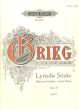 Grieg Lyrische Stücke Vol.2 Op.38 Klavier