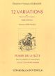 Gebauer 12 Variations "Que ne suis-je la Fourgere" (Paubon) (element.-interm.)