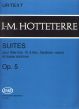 Hotteterre 4 Suites Op. 5 Flute or Treble Recorder (Oboe / Violin) and Bc (edited by István Máriássy) (Urtext)