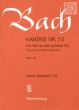 Bach Kantate No.122 BWV 122 - Das neugeborne Kindelein (Sing we the birth of God's dear Son) (Deutsch/Englisch) (KA)