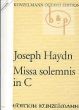 Missa Solemnis in C (Partitur)