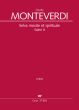 Monteverdi Selva morale et spirituale. Salmi II fur Soli e Choro-2 Violini, Instrumenten ad lib. und Bc Partitur (herausgegeben von Barbara Neumeier und Uwe Wolf)