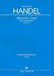 Handel Alexander's Feast HWV 75 Vocal Score