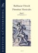 Fritsch Primitiae Musicales Vol.1 12 Paduanen a 4 4 Part Consort (Dcore/Parts) (edited by von Zadow)