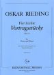 Rieding 4 leichte Vortragsstücke Opus 23 Violine und Klavier (Tomislav Butorac)