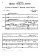 Quilter 3 Pastoral Songs Op.22 Low Voice-Violin- Cello-Piano) (Score/Parts)