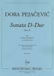 Pejacevic Sonata Op. 26 in D Violine und Klavier (edited and revised by Tomislav Butorac)