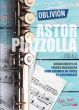 PIazzolla Oblivion for Flute Ensemble and Double Bass Score and Parts (Arranged by Franck Masquelier)