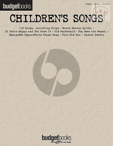 Budgetbooks: Children's Songs