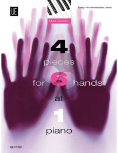 Cornick 4 Pieces for One Piano 6 Hands (Easy to Intermediate Level)