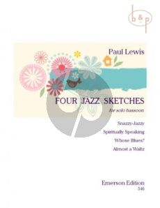 4 Jazz Sketches Bassoon Solo