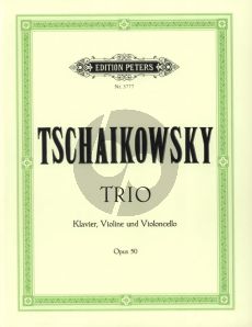 Tchaikovsky Trio a-minor Op.50 Violin-Violoncello-Piano (edited by Carl Hermann)