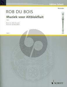 Du Bois Muziek (1961) Altblokfluit / Alto Recorder (ed. Frans Bruggen)