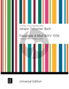 Bach Triosonate d-moll BWV 1036 2 Flöten und Bc (Gerhard Braun)
