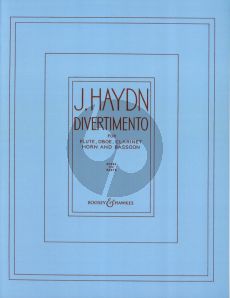 Haydn Divertimento B-flat Hob.II:46 Woodwind Quintet (with Chorale St. Antoni) (Score/Parts) (transcr. Harald Perry)