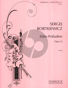 Bortkiewicz 10 Praludien Op.33 Piano