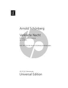 Verklärte Nacht Op.4 for 2 Violins 2 Violas 2 Violoncellos Set of parts