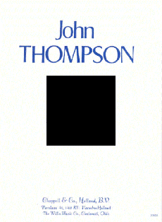 Thompson 50 Etudes (2e Trap) Piano