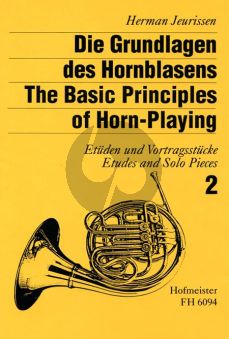 Jeurissen Grundlagen des Hornblasens Vol.2 Etuden & Vortragstucke (germ./engl.)