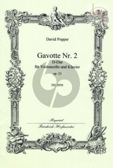 Popper Gavotte No.2 Op.23