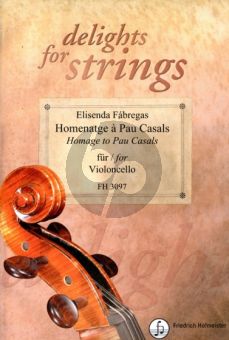 Fabregas Homenatge à Pau Casals Violoncello solo