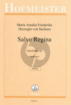 Amalie Salve Regina SATB und Orchester Partitur (Katharina Hofmann)