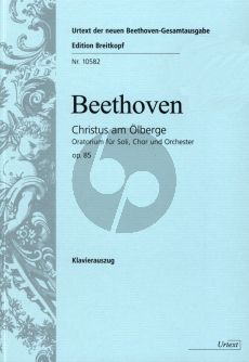 Beethoven Christus am Olberge Op.85 (Oratorio) (Soli-Choir-Orch.) (Vocal Score) (Herausgegeben von Anja Muhlenweg und Klavierauszug von Carl Reinecke) (Breitkopf-Urtext)