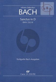Sanctus D-dur BWV 232 /III (SSSATTB-Orch.)