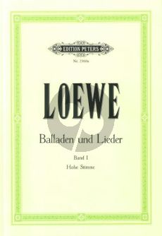 Loewe Balladen und Lieder vol.1 (Hohe Stimme)