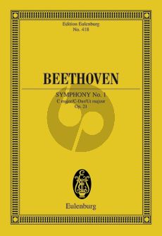 Beethoven Symphony No.1 Op.21 C-major Study Score (edited by Richard Clarke)