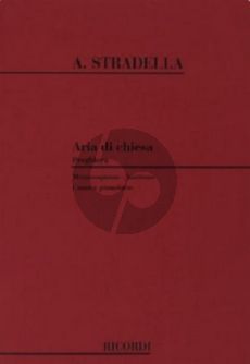 Stradella Aria di Chiesa - Preghiera for Mezzo Soprano or Bariton and Piano