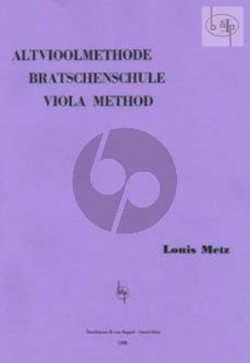 Metz Altvioolmethode / Method for Viola Vol.1 (Method also for Players without previous Violin Training (Archive print))