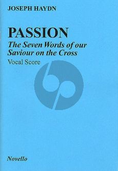 Haydn Passion - The Seven Words Of Our Saviour On The Cross SATB-Piano