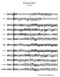 Bach 6 Brandenburgische Konzerte BWV 1046 - 1051 Stuy Score (Edited by Heinrich Besseler)