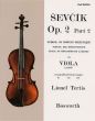 Sevcik School of Bowing Technique Op.2 Vol.2 Viola (Lionel Tertis)
