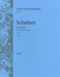 Schubert Ouverture im italienischen Stil D-dur D.590 Orchester Partitur