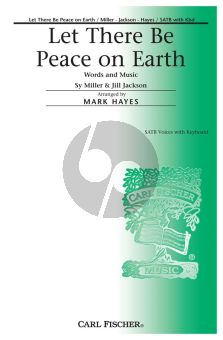 Miller Let There be Peace on Earth SATB-Piano