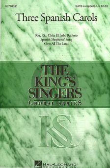 King's Singers 3 Spanish Carols SATB
