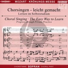 Missa C-dur KV 317 (Kronungs-Messe) (Soli-Chor-Orch.) (Sopran Chorstimme)