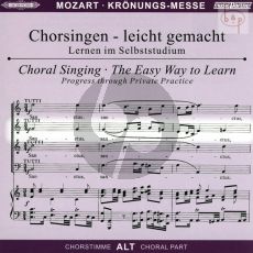Missa C-dur KV 317 (Kronungs-Messe) (Soli-Chor-Orch.) (Alt Chorstimme)