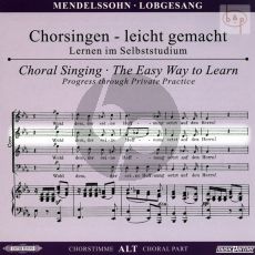 Lobgesang Op.52 Alt Chorstimme CD